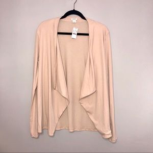 J Crew Cascading Always Cardigan